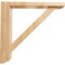 Ekena Millwork 2 1/2"W x 12 3/4"D x 12 1/4"H Traditional Shelf Bracket, Red Oak BKT02X12X12TRRO - alternate 3
